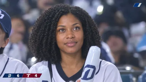 Generiertes Beispiel für die Bild-Prompt-Vorlage „KBO / IPL Stadium Broadcast“.